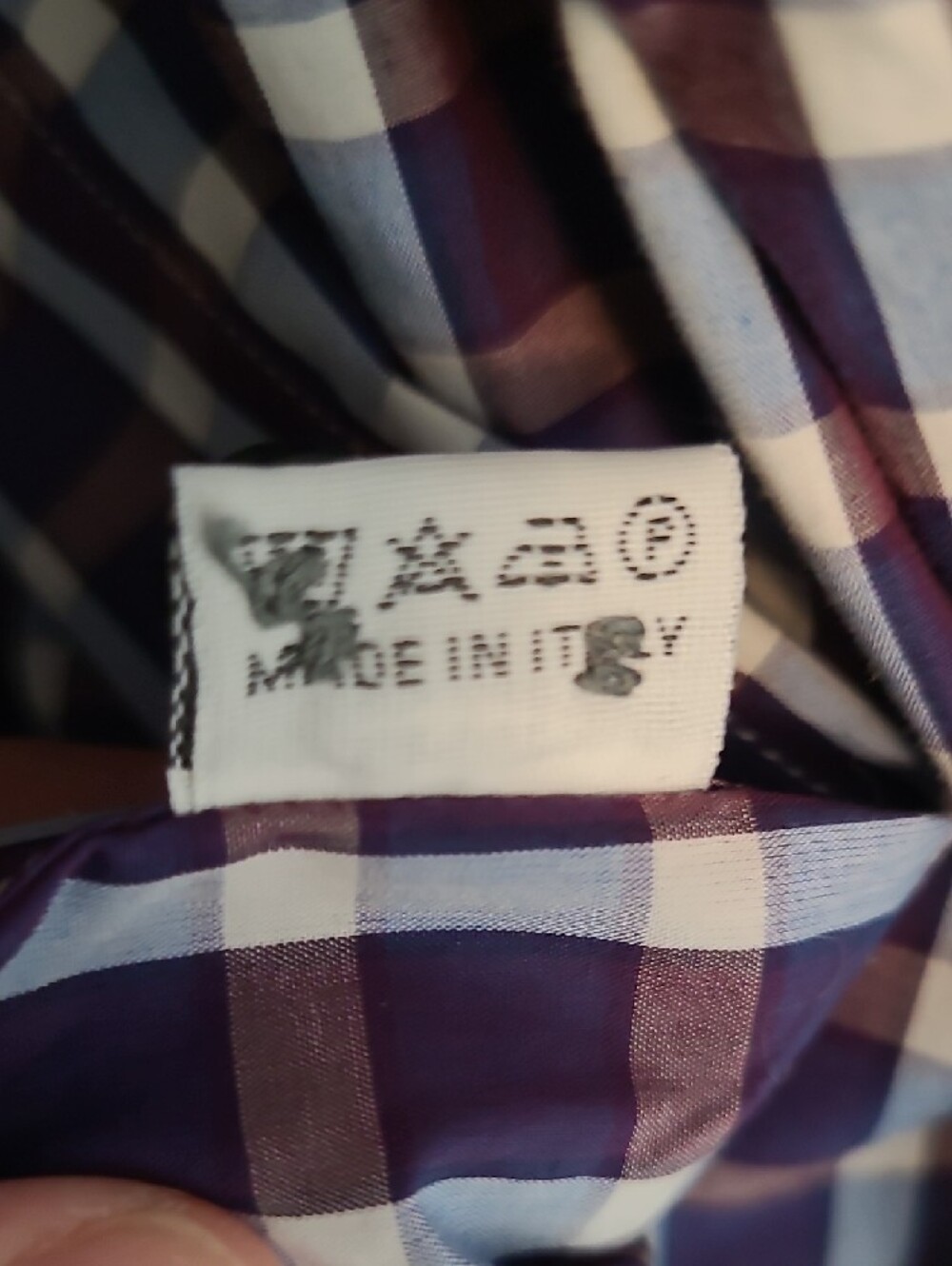 New Culturata Men's Dress Shirt. Made In Italy 100% Cotton Sz 16.5 - Picture 9 of 10